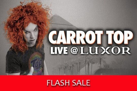 Carrot Top at the Luxor Hotel and Casino