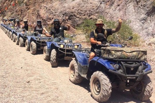 Lake Mead National Park ATV Tour to the Colorado River & Off-Road Racing Combo