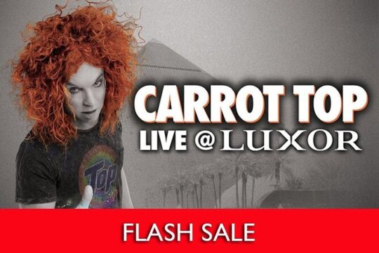 Carrot Top at the Luxor Hotel and Casino