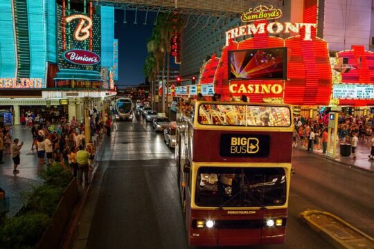 Cool Las Vegas Exclusive Las Vegas Late-Night Open-Top Bus Tour