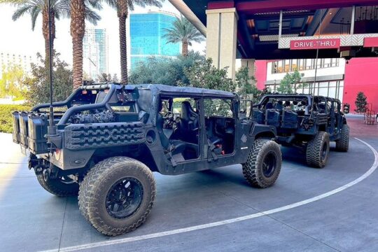 3h South Las Vegas - Military Hummer H1 Self Guided Tour