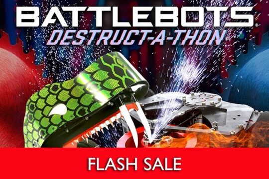 Battle Bots Destruct-A-Thon: Killer Robots Fighting in Las Vegas