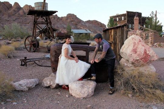 Wedding Ceremony: Nelson Ghost Town