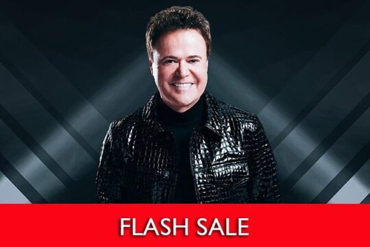 Donny Osmond at Harrahs Hotel and Casino Las Vegas