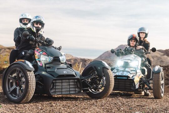 Private Guided Trike Tour on the Outskirts of Las Vegas