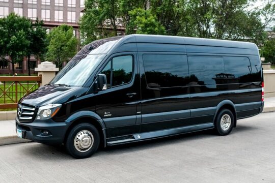 Round Trip Private Transfer Las Vegas Airport to Las Vegas by limo MB Sprinter