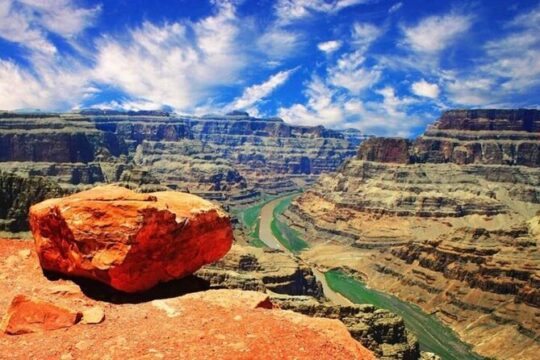 Private Grand Canyon West Rim Tours in a New Tesla from Las Vegas