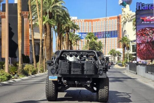 Las Vegas Strip Tour with Desert Landmarks and History by Hummer