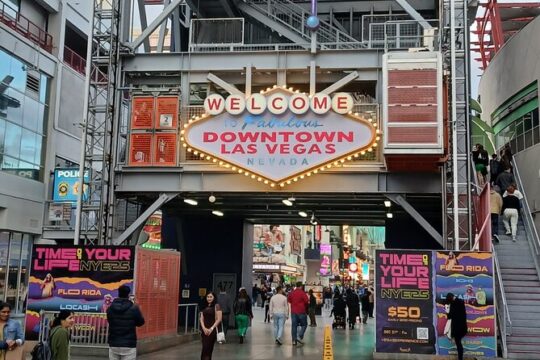 Las Vegas Downtown or Fremont Experience Two Hours Walking Tour