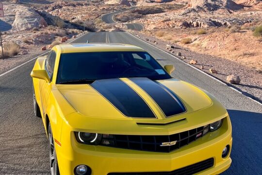 Valley of Fire Transformers Movie tour with Bumblebee